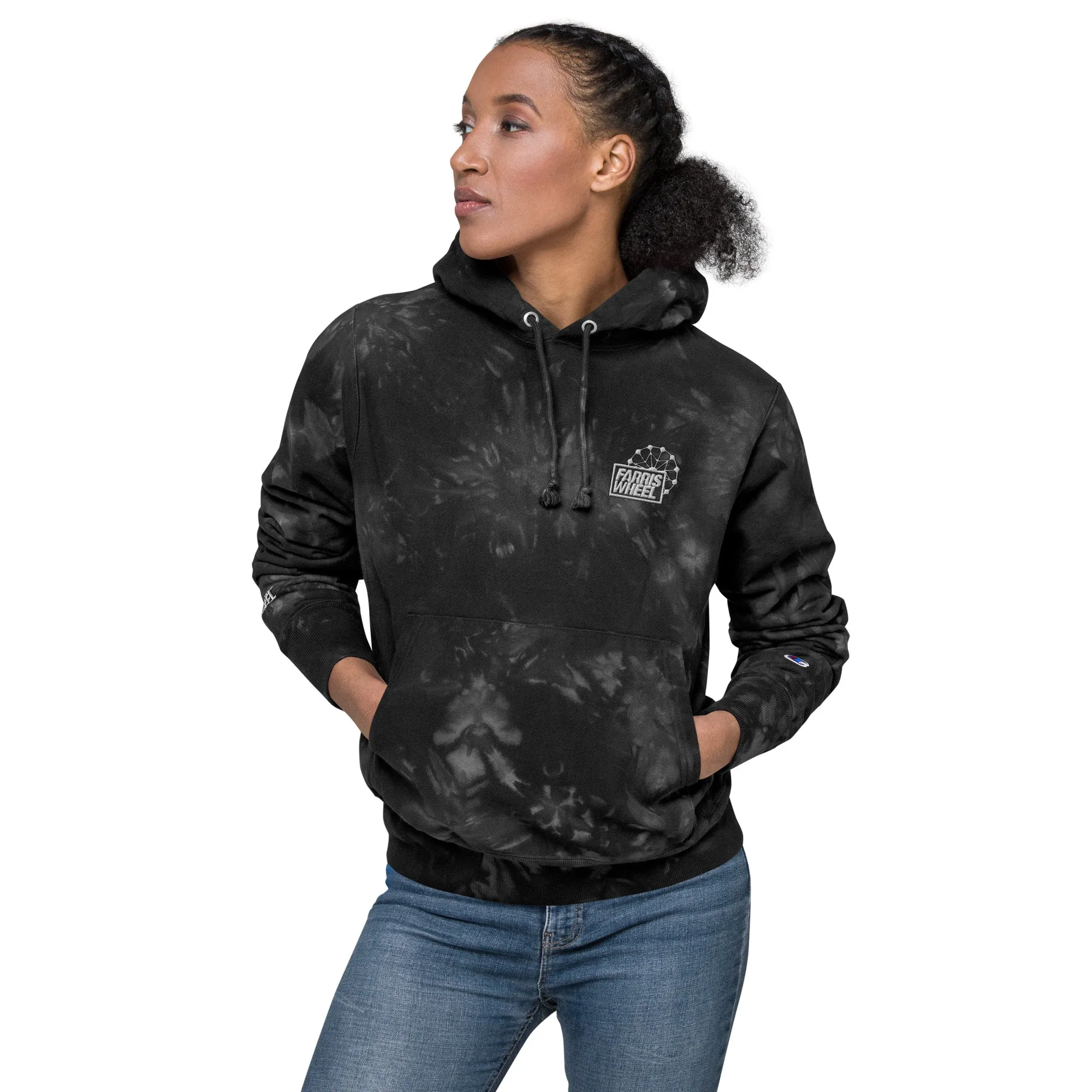 Farris Wheel Unisex Champion Tie-dye Hoodie