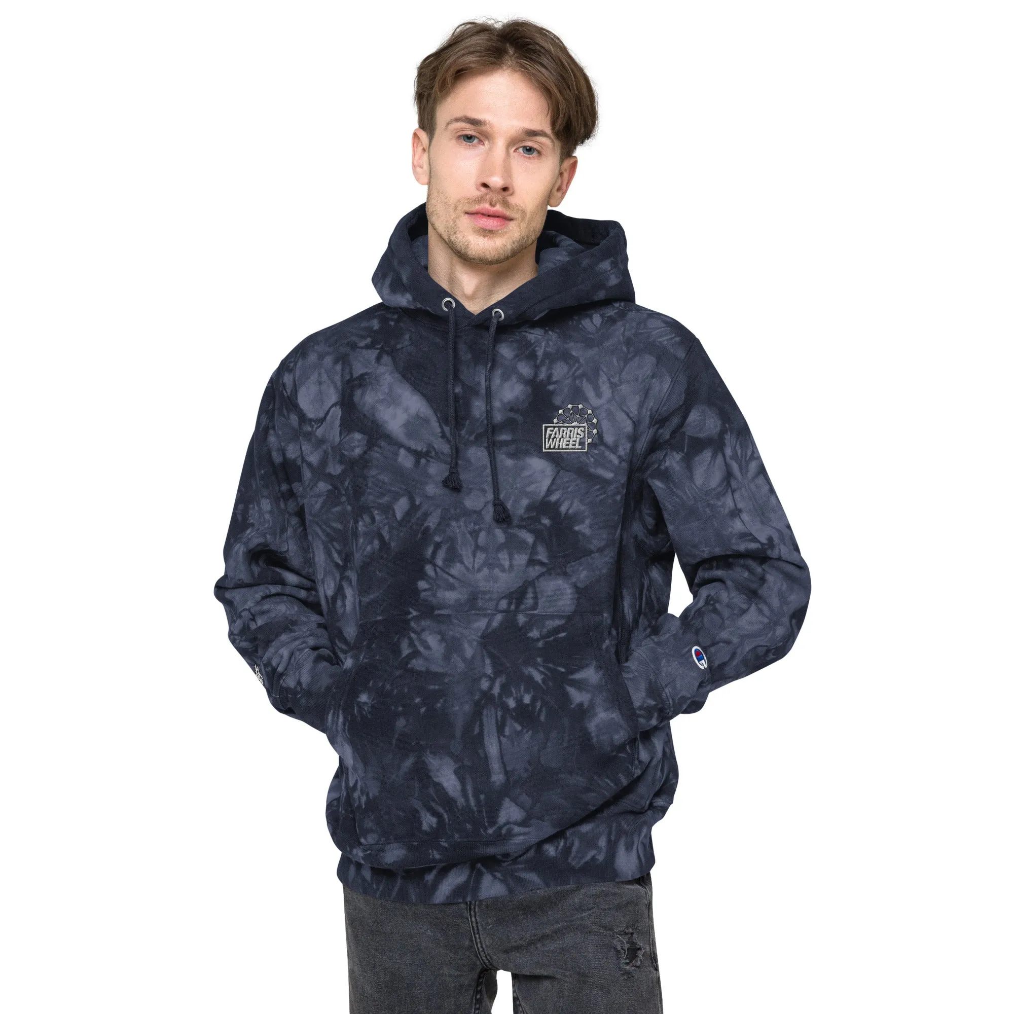 Farris Wheel Unisex Champion Tie-dye Hoodie