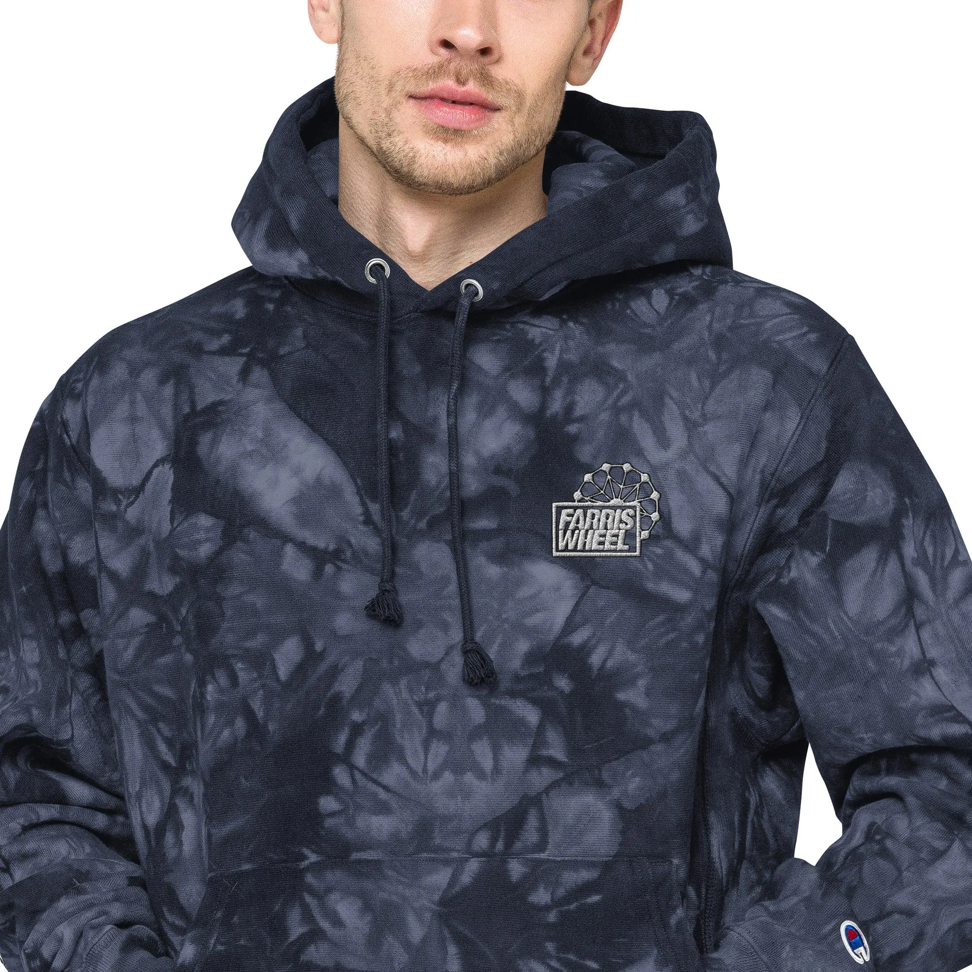 Farris Wheel Unisex Champion Tie-dye Hoodie