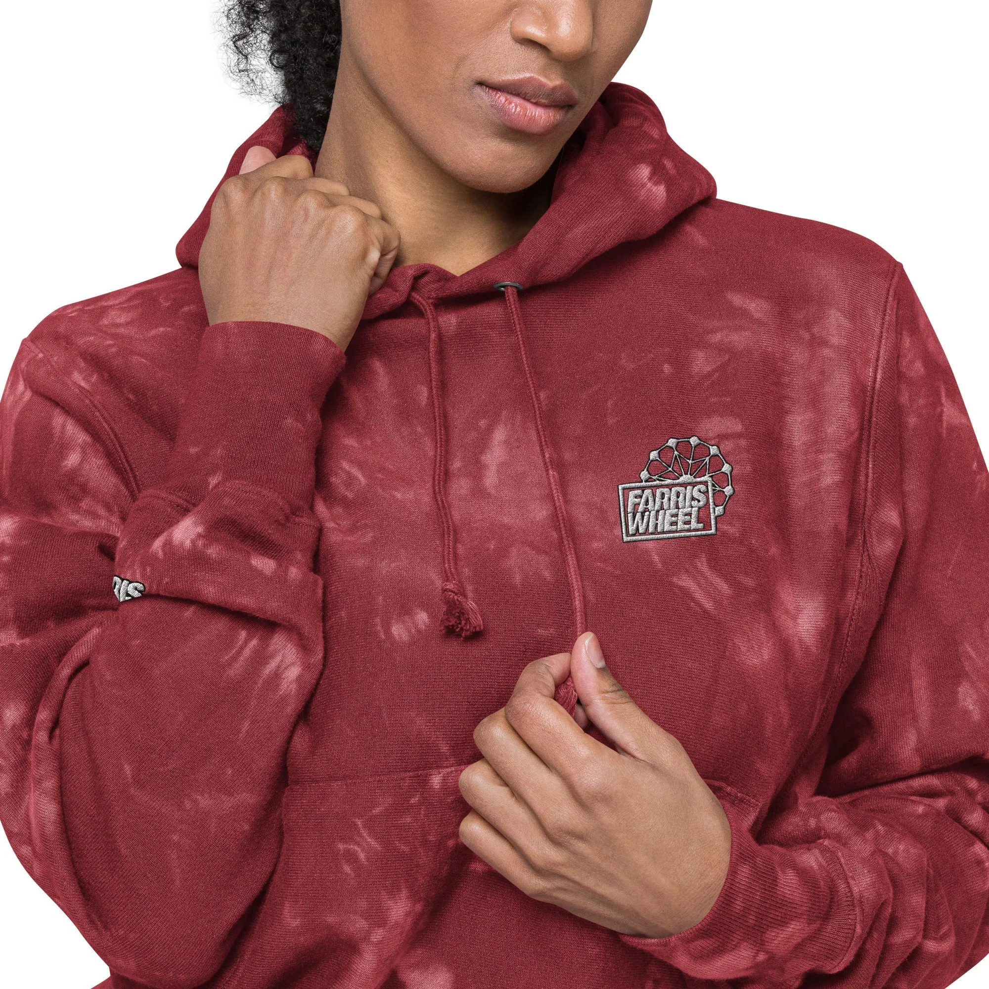 Farris Wheel Unisex Champion Tie-dye Hoodie