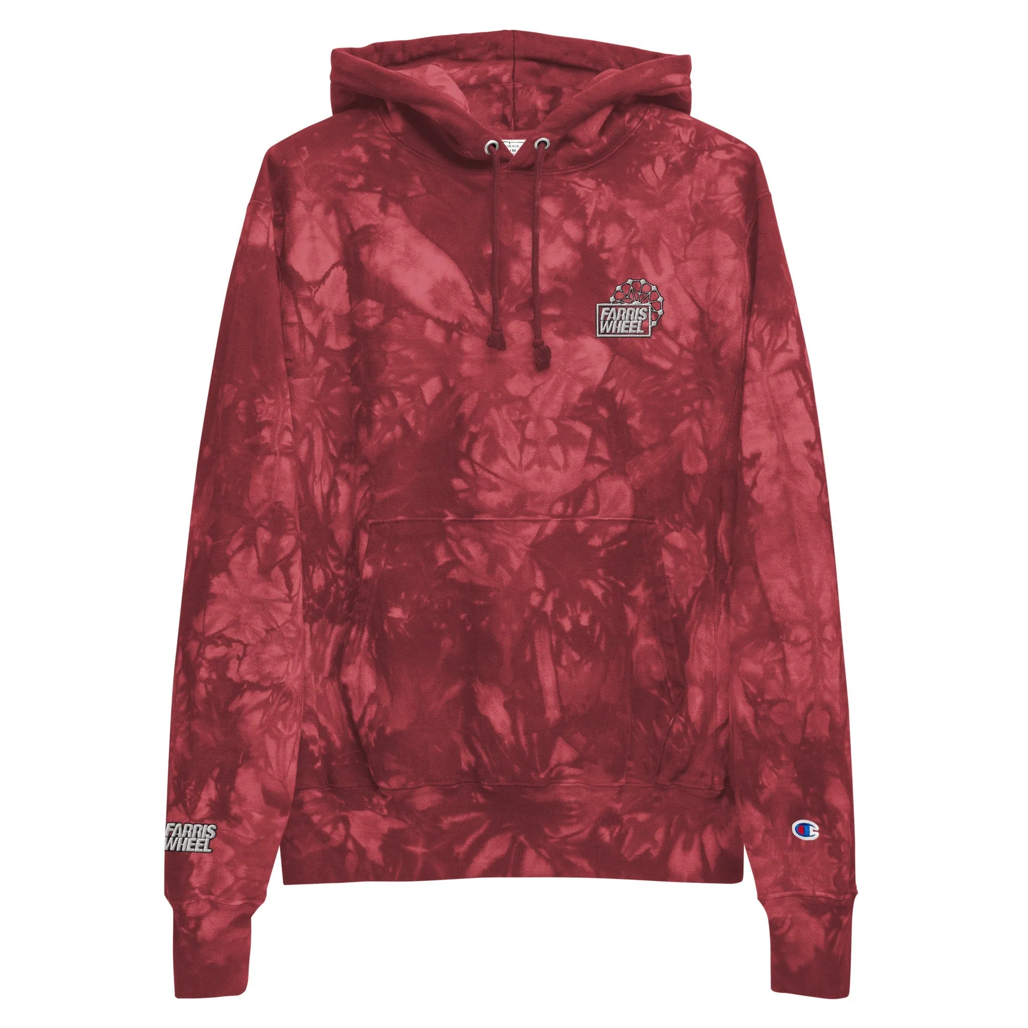Farris Wheel Unisex Champion Tie-dye Hoodie