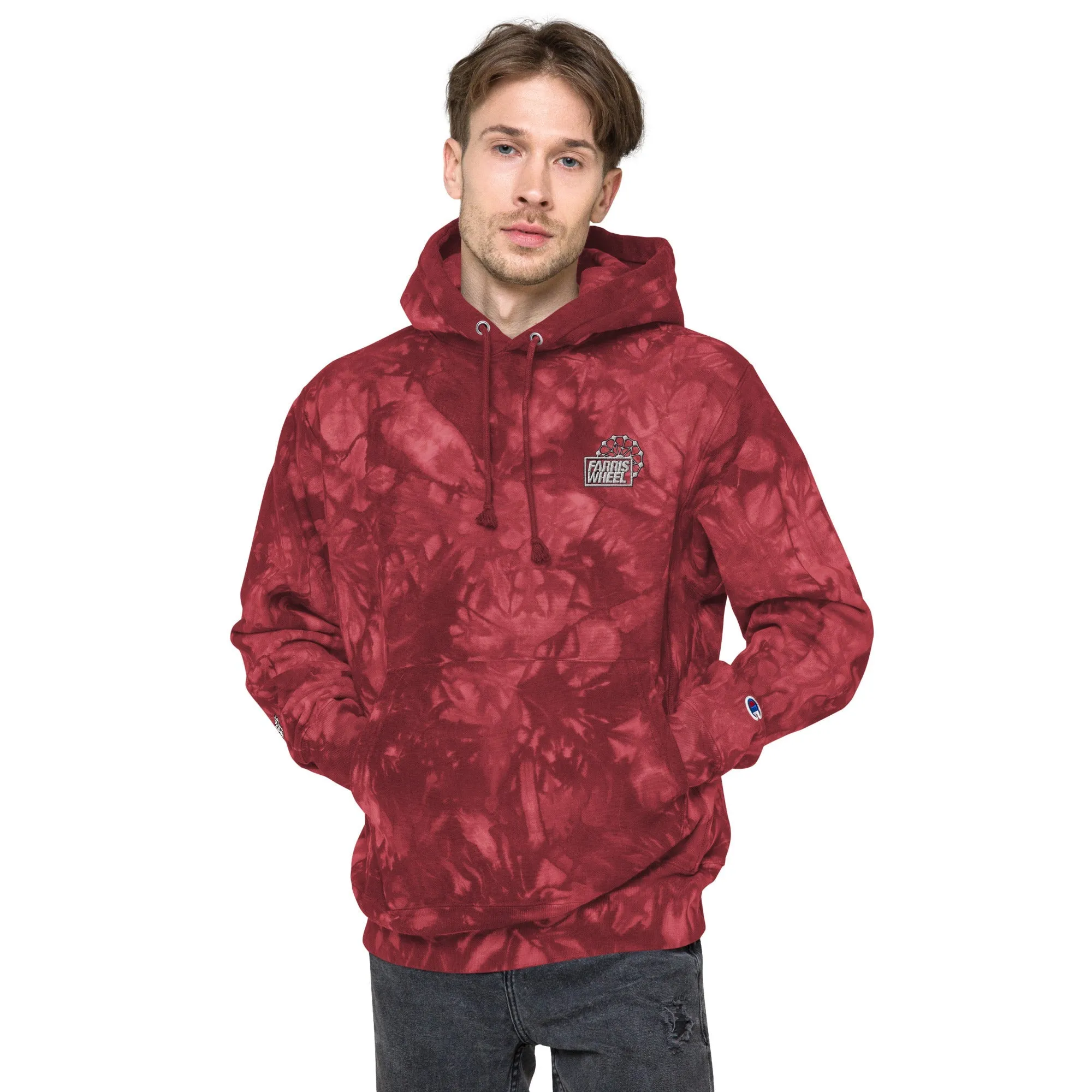 Farris Wheel Unisex Champion Tie-dye Hoodie
