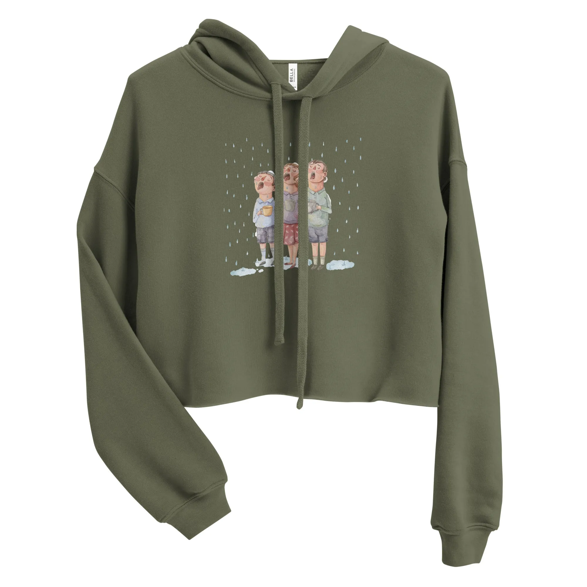FILLING WET Women's Crop Hoodie