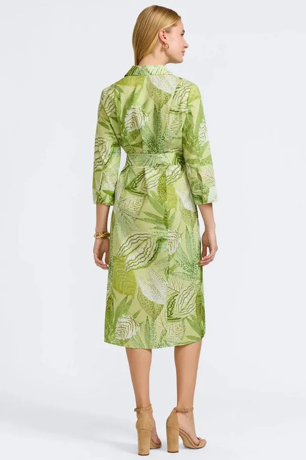 Fiona Dress - Green Multi