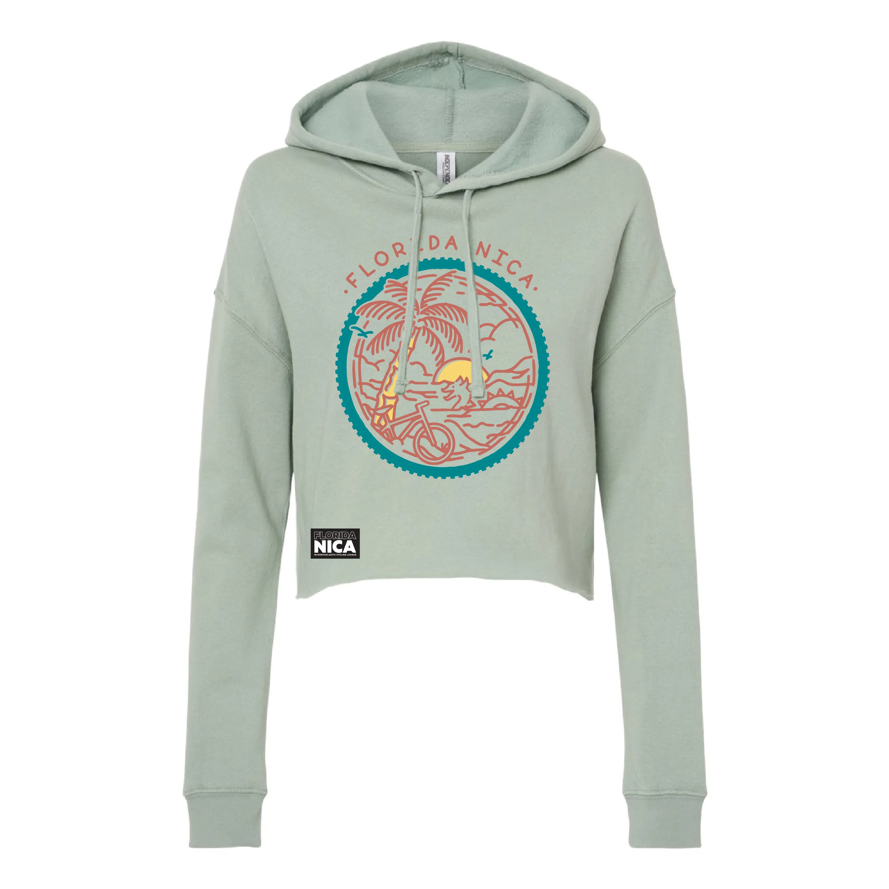 Florida NICA Sea Monsters Women's Crop Hoodie