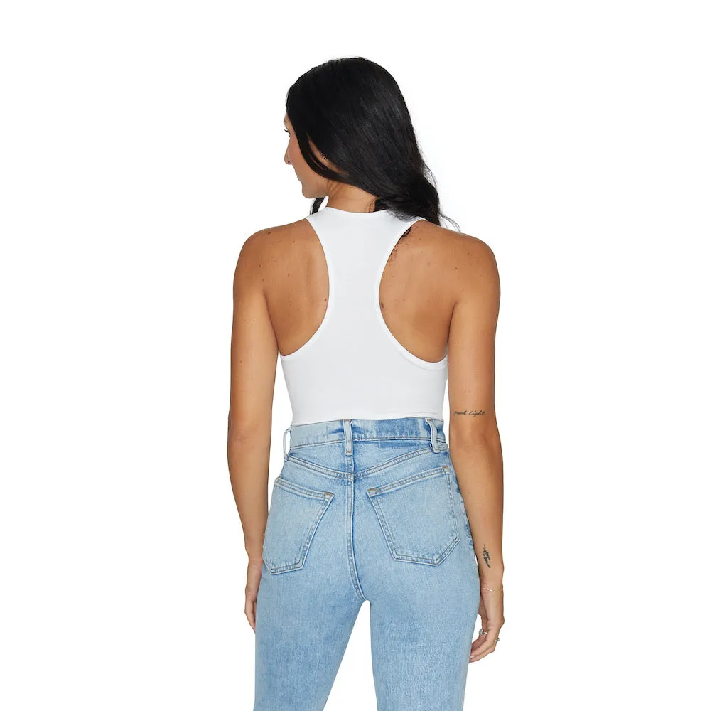 Fordham White Bodysuit