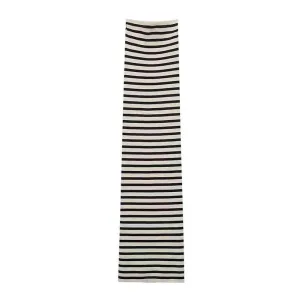 Foreign Trade2023Autumn New Women's Clothing European and American Style Straight Knit Striped Elegant Dress for Women2488023