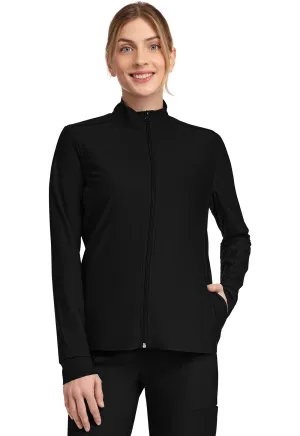 Form CK381 Women's 3-Pocket Warm-up Jacket Black
