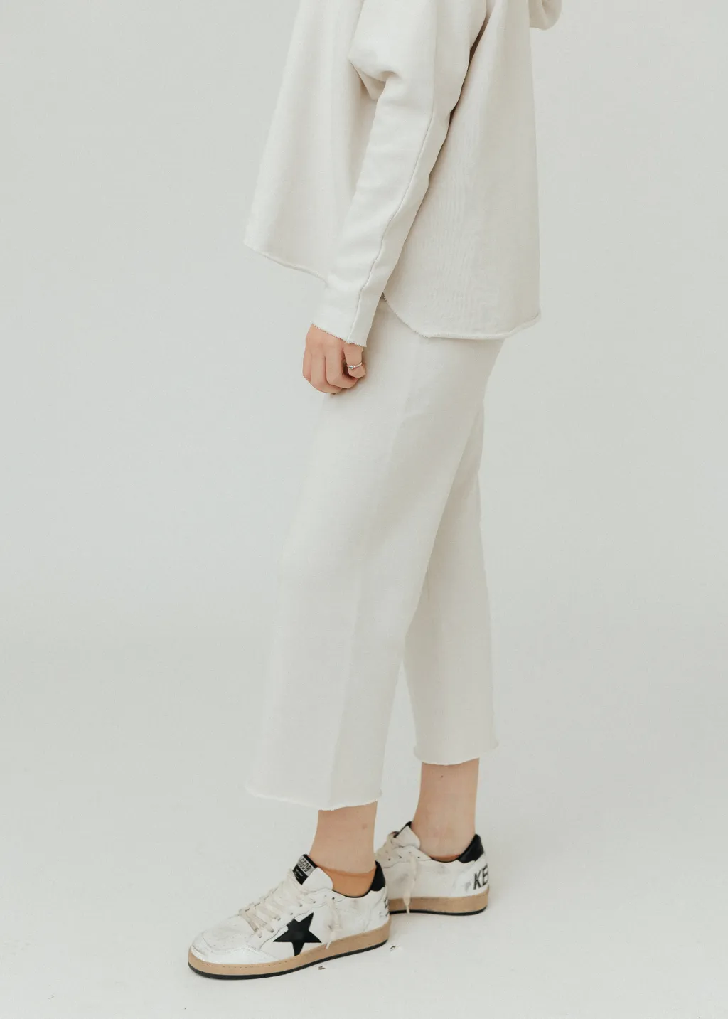 Frank & Eileen Catherine Favorite Sweatpant in Vintage White