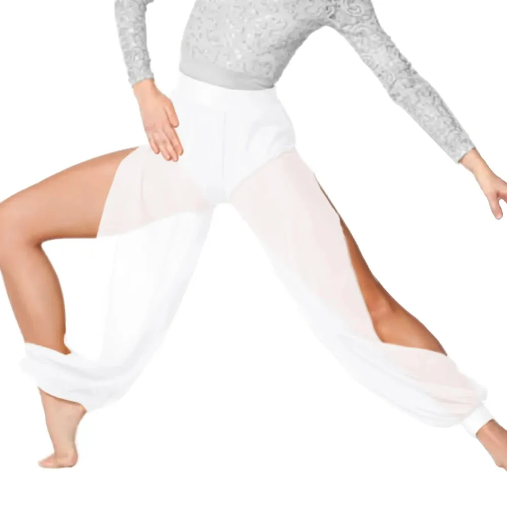 Graceful and Versatile: Women's High Waist Wide Leg Dance Sport Pants
