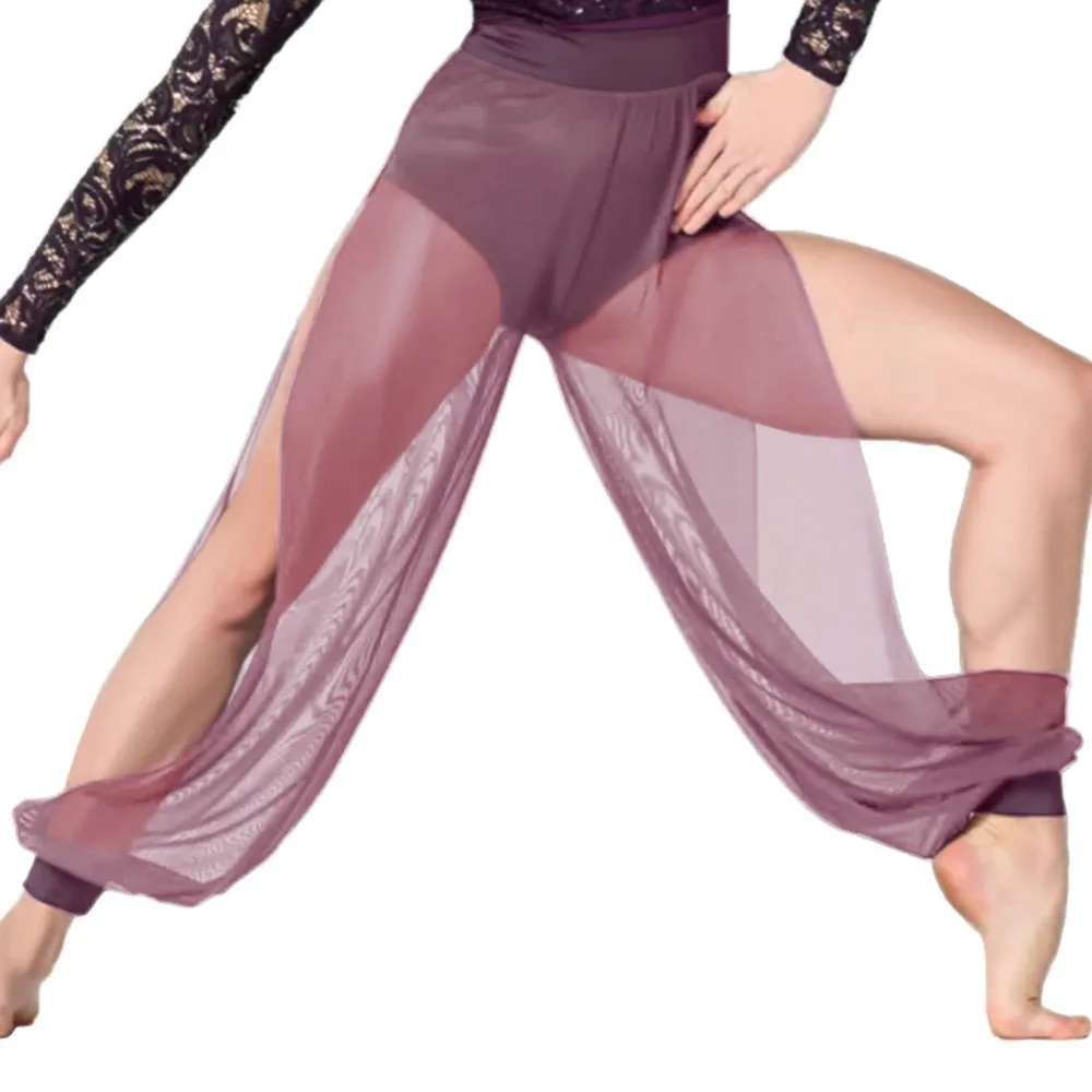 Graceful and Versatile: Women's High Waist Wide Leg Dance Sport Pants