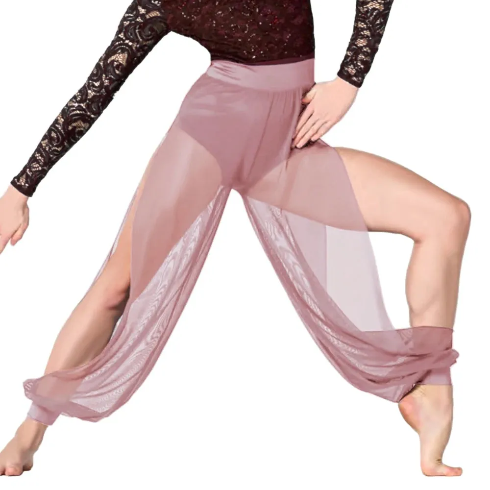 Graceful and Versatile: Women's High Waist Wide Leg Dance Sport Pants