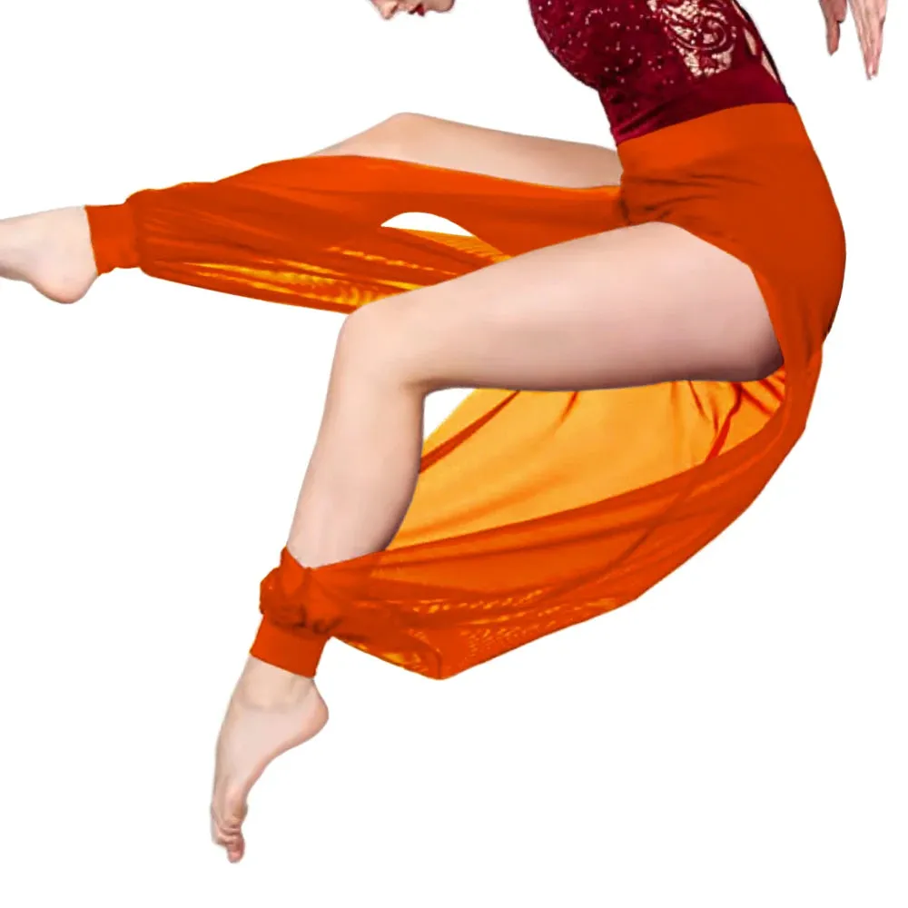 Graceful and Versatile: Women's High Waist Wide Leg Dance Sport Pants