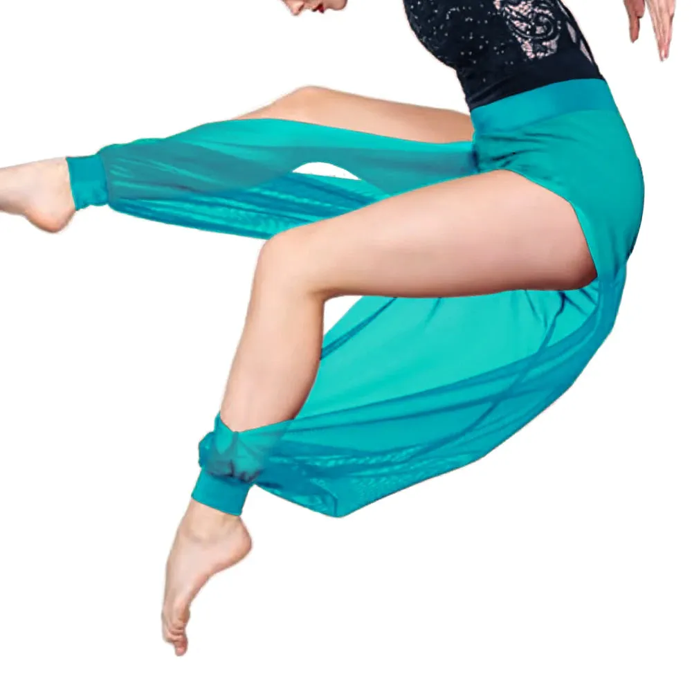 Graceful and Versatile: Women's High Waist Wide Leg Dance Sport Pants