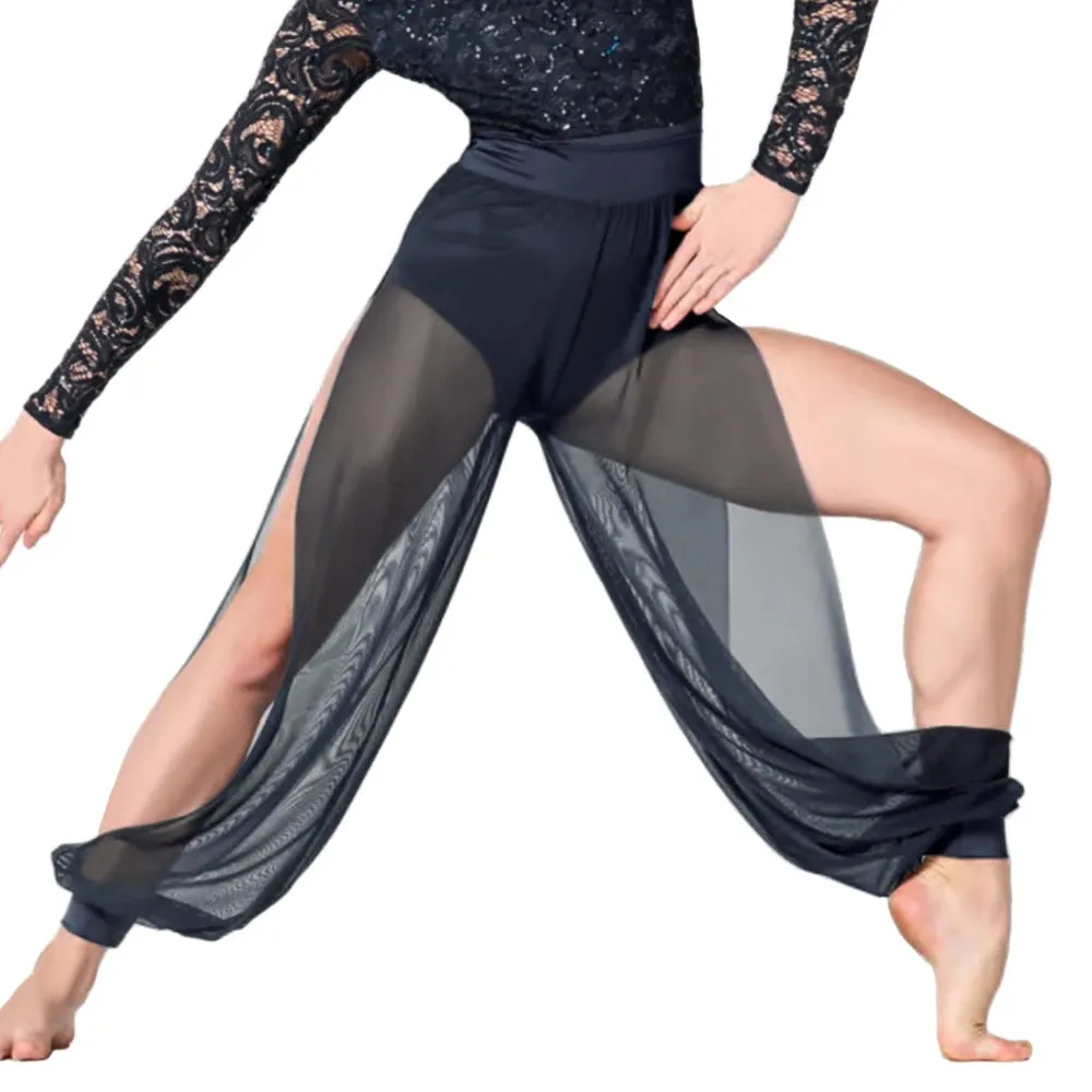 Graceful and Versatile: Women's High Waist Wide Leg Dance Sport Pants