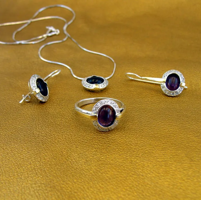 Hadar Designers Handmade 9k Yellow Gold 925 Silver Garnet Ring 6,7,8,9 (ms 1079)