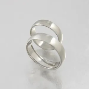Half Round Brush Finish Ring