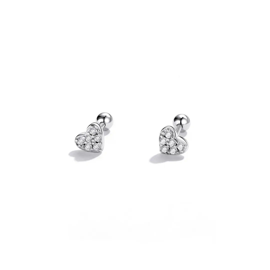 Heart Studs