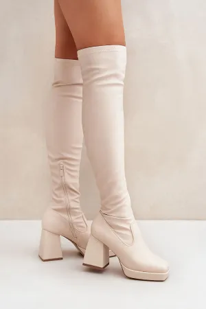 Heel boots