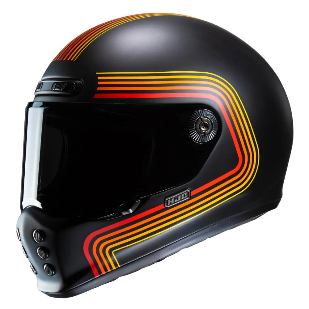 HJC V10 Helmet Foni MC1SF Black / Red