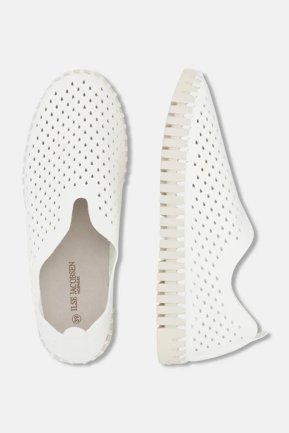 Ilse Jacobsen Slip On Shoe Tulip 3275 in White