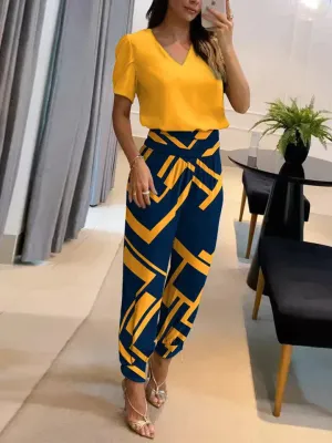 Ismeria Women's Casual Elegant Set
