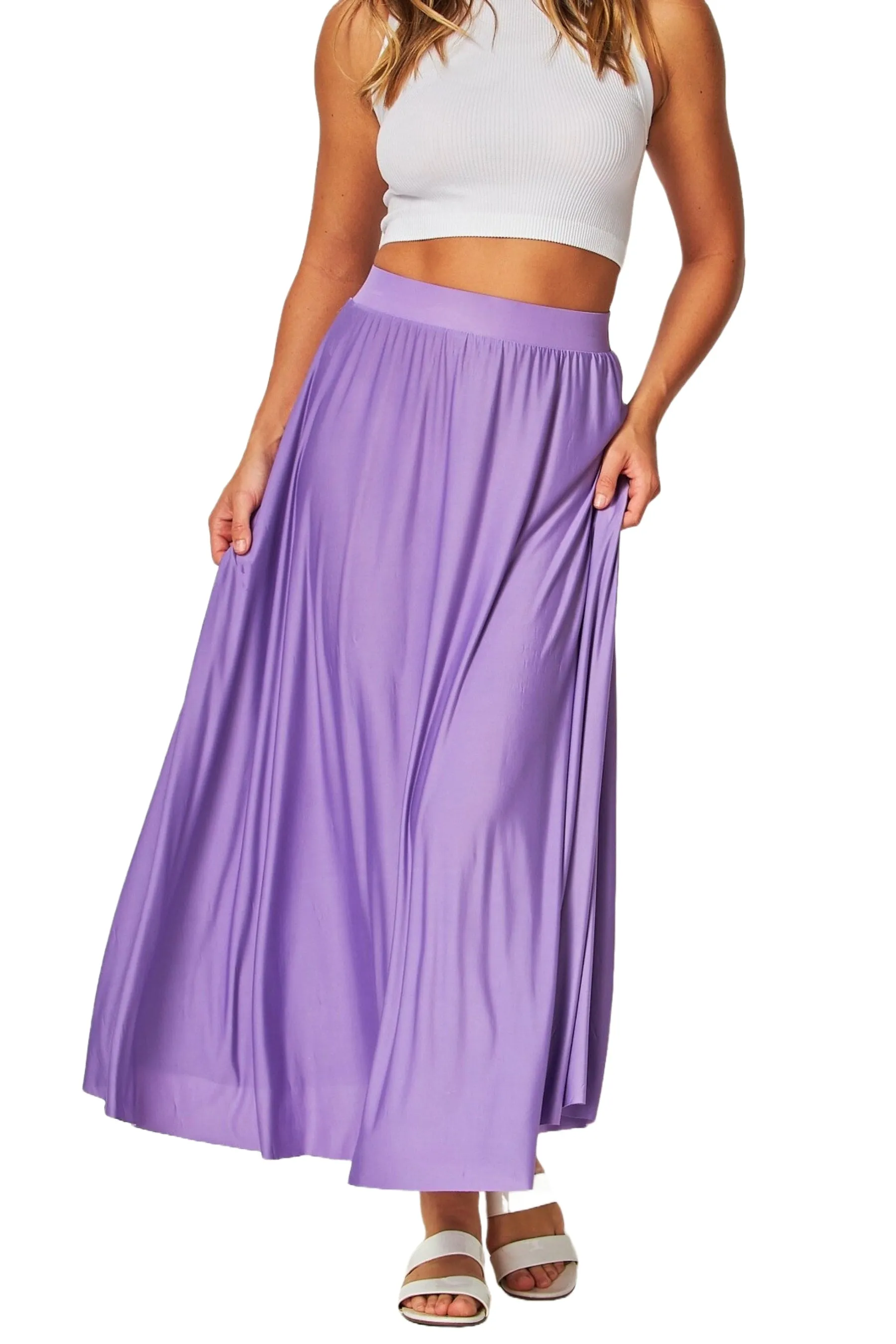ITY Stretchy Soft Maxi Skirt ZSBSK04C19 $7Each