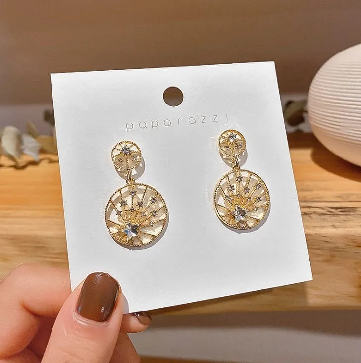 Just Lil Things Gold Pin Earrings jlt11629