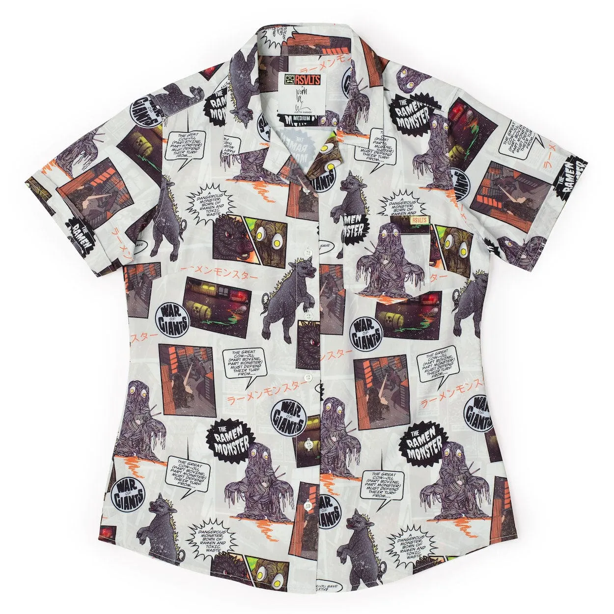 Justin Warner "Atomic Ramen" – Women's KUNUFLEX Short Sleeve Shirt