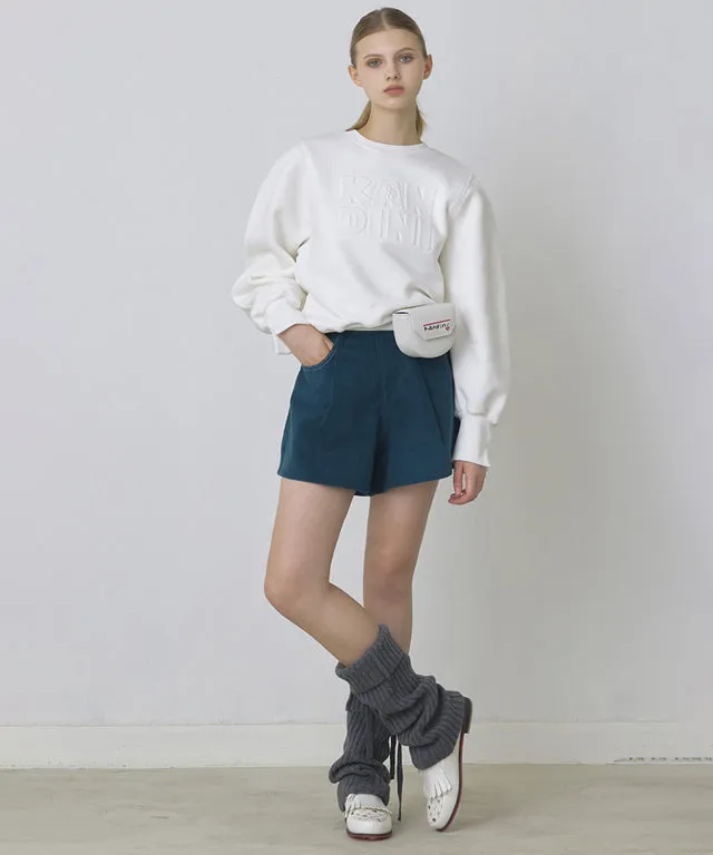 KANDINI Lambswool Warmer - Charcoal