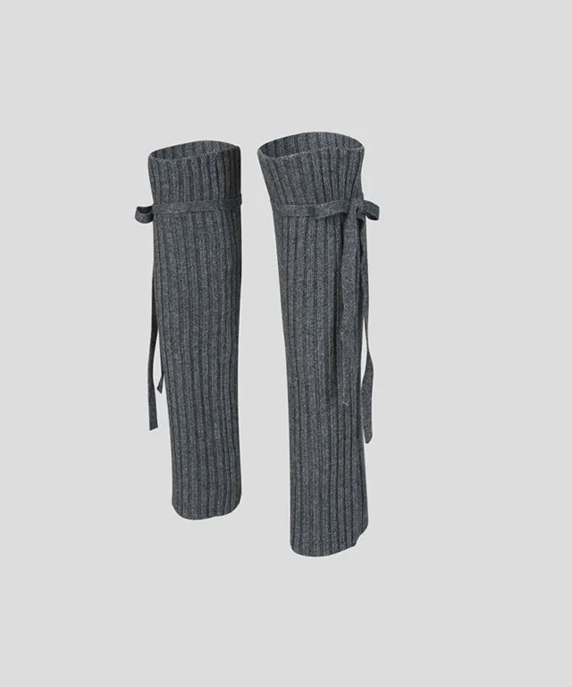 KANDINI Lambswool Warmer - Charcoal