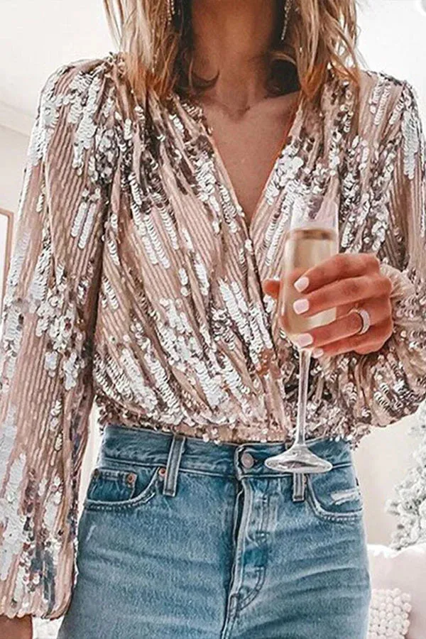 Karol® | Elegant glamorous blouse