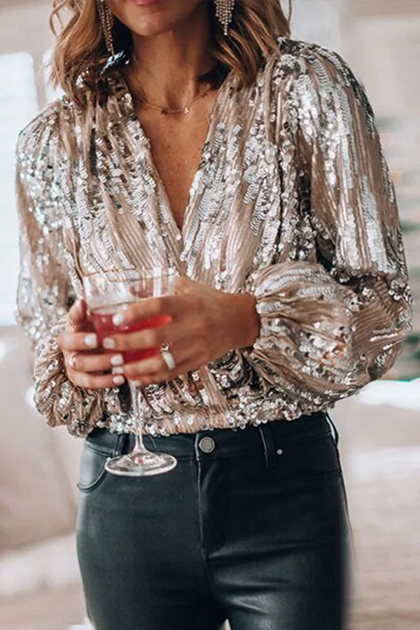 Karol® | Elegant glamorous blouse