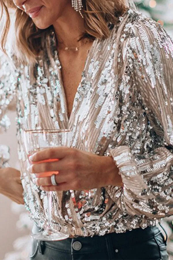 Karol® | Elegant glamorous blouse