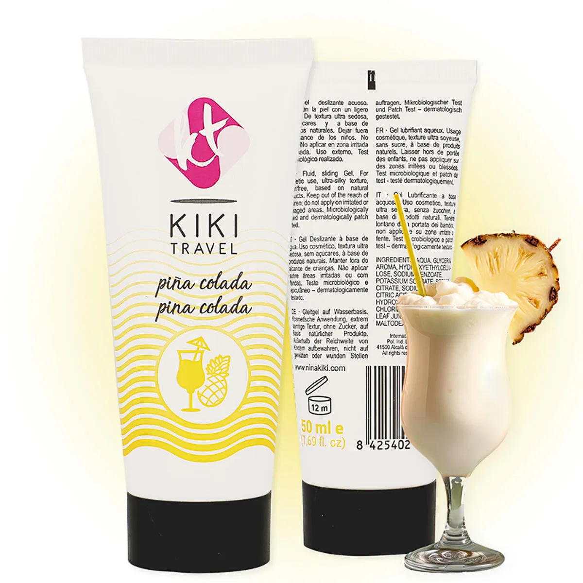 KIKÃ TRAVEL - PINA COLADA LUBRICANT 50 ML