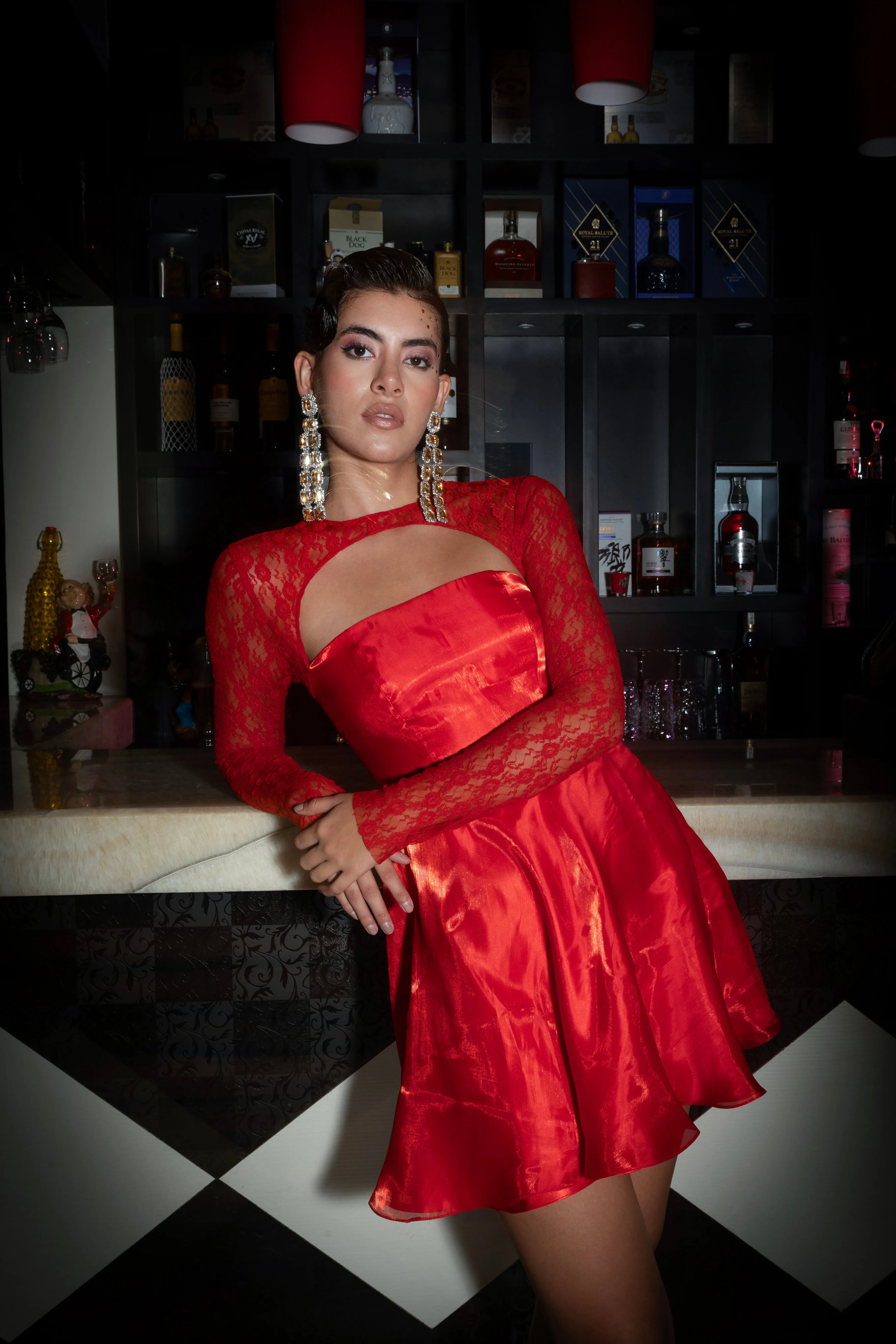 Love letter - red mini dress