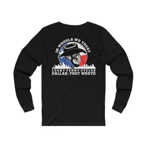 Lucky Penny Cycles DFW Skyline Long Sleeve Tee