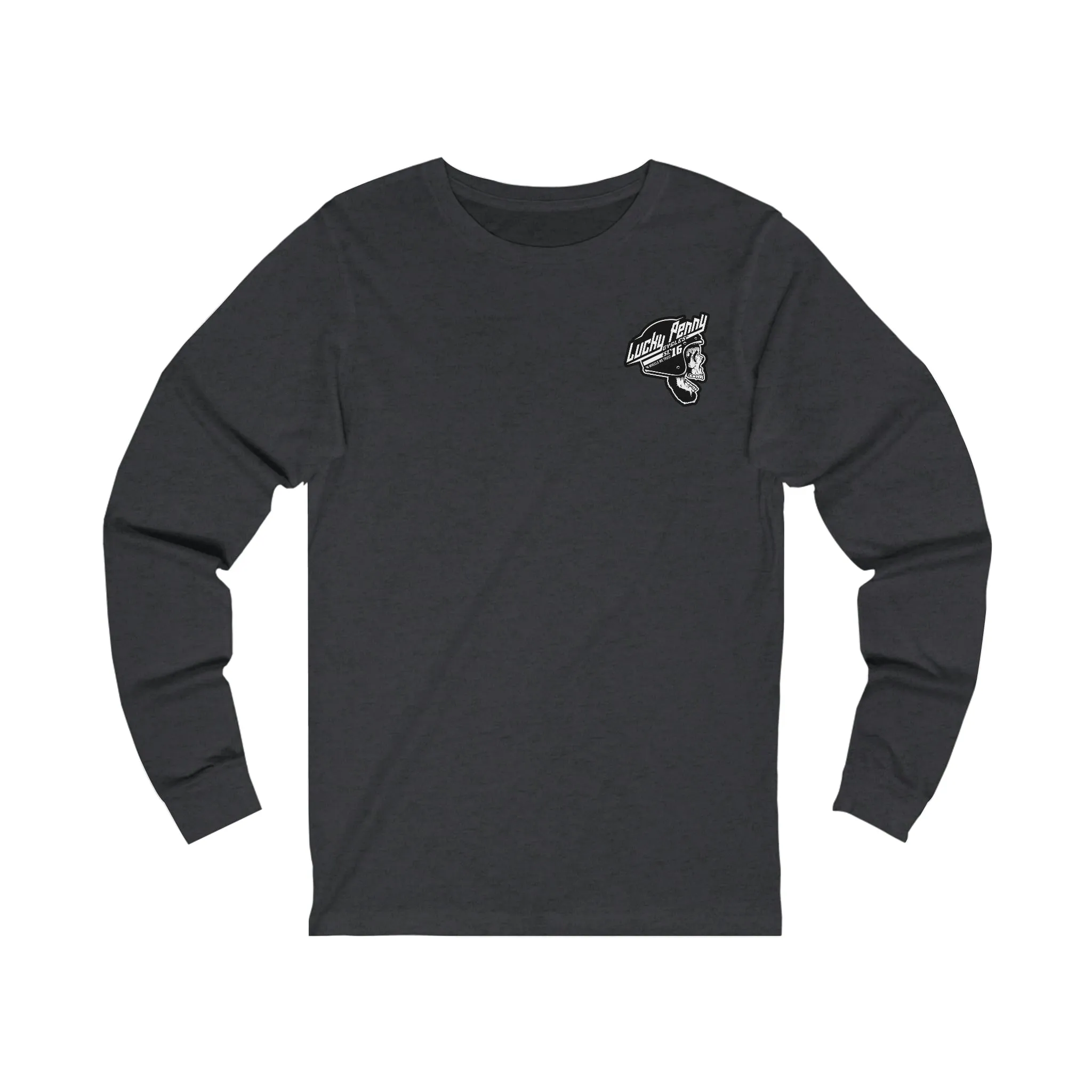 Lucky Penny Cycles DFW Skyline Long Sleeve Tee
