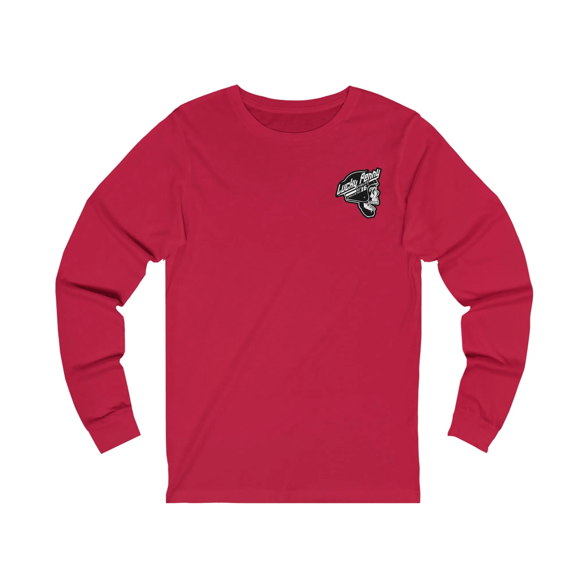 Lucky Penny Cycles DFW Skyline Long Sleeve Tee