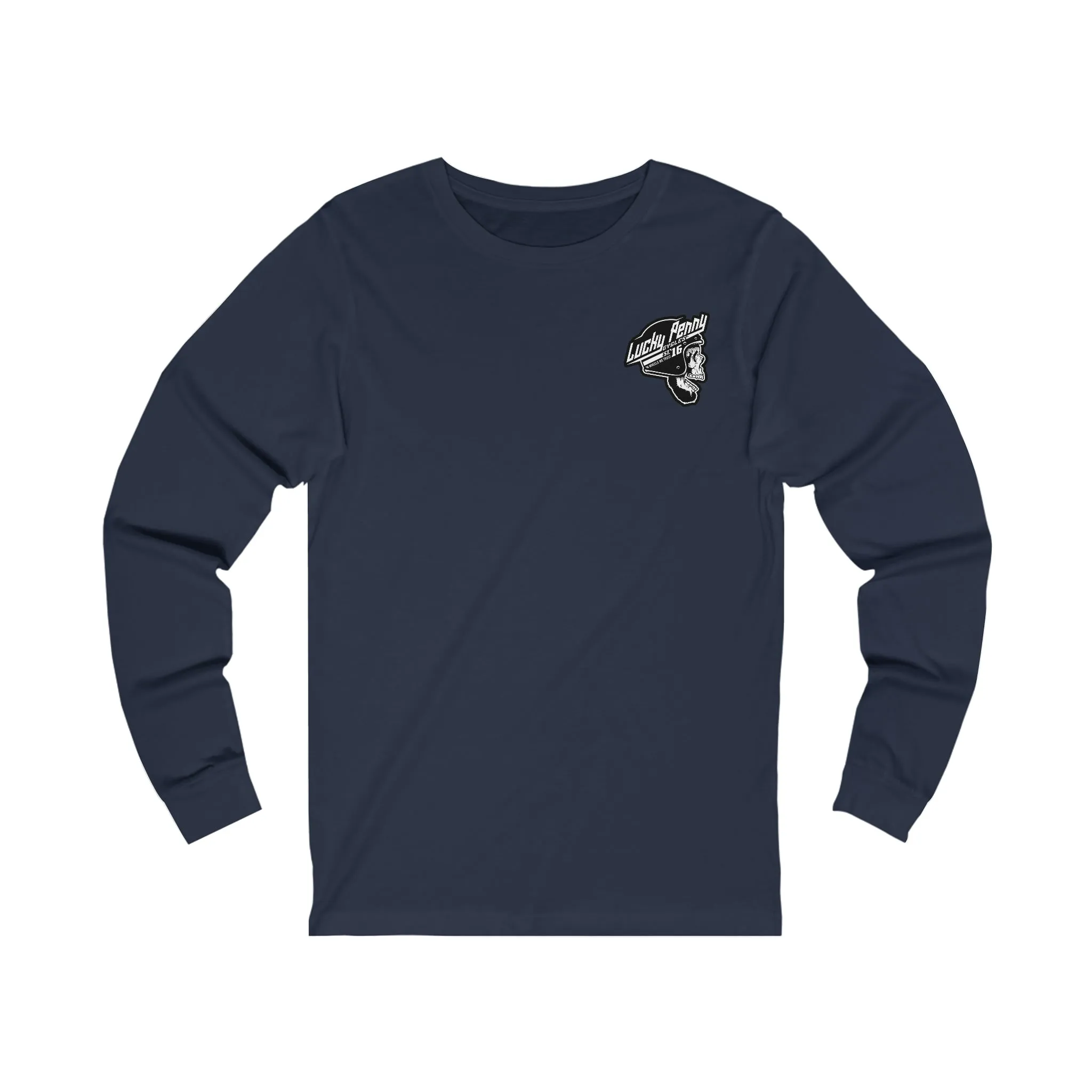 Lucky Penny Cycles DFW Skyline Long Sleeve Tee