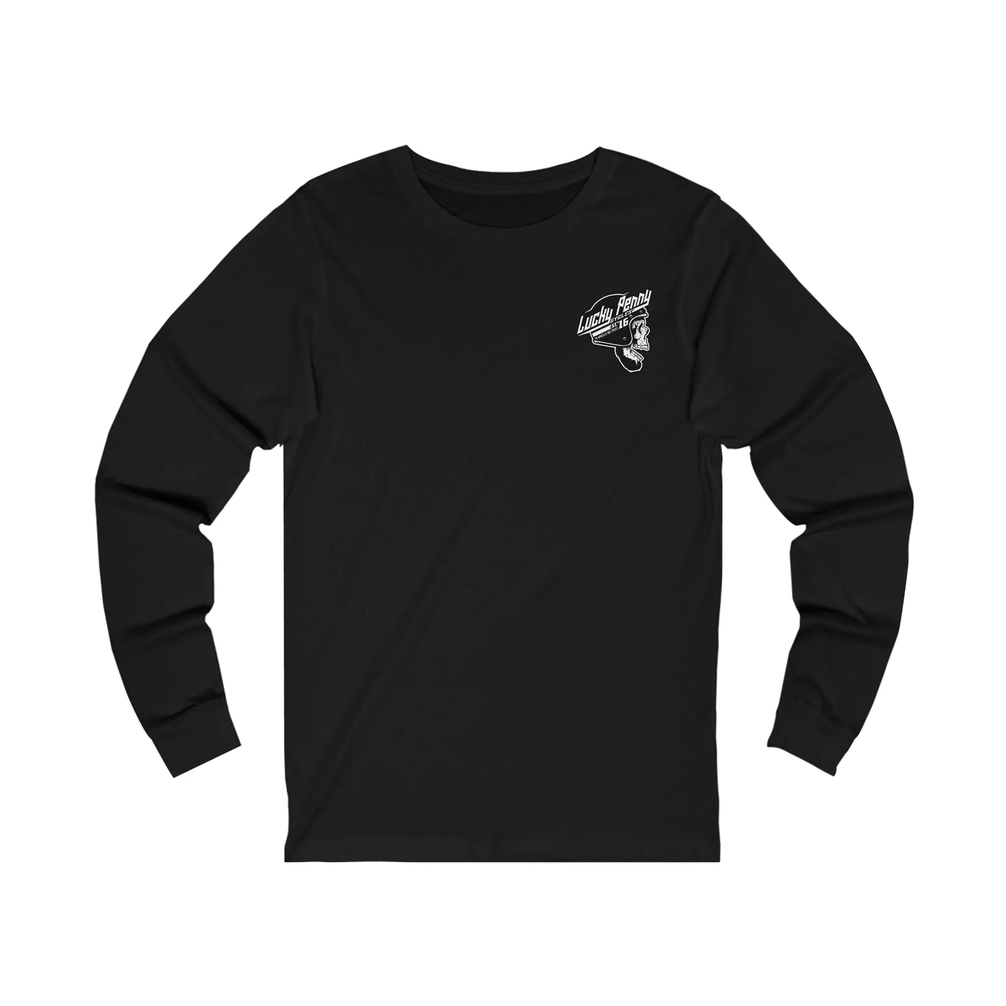 Lucky Penny Cycles DFW Skyline Long Sleeve Tee