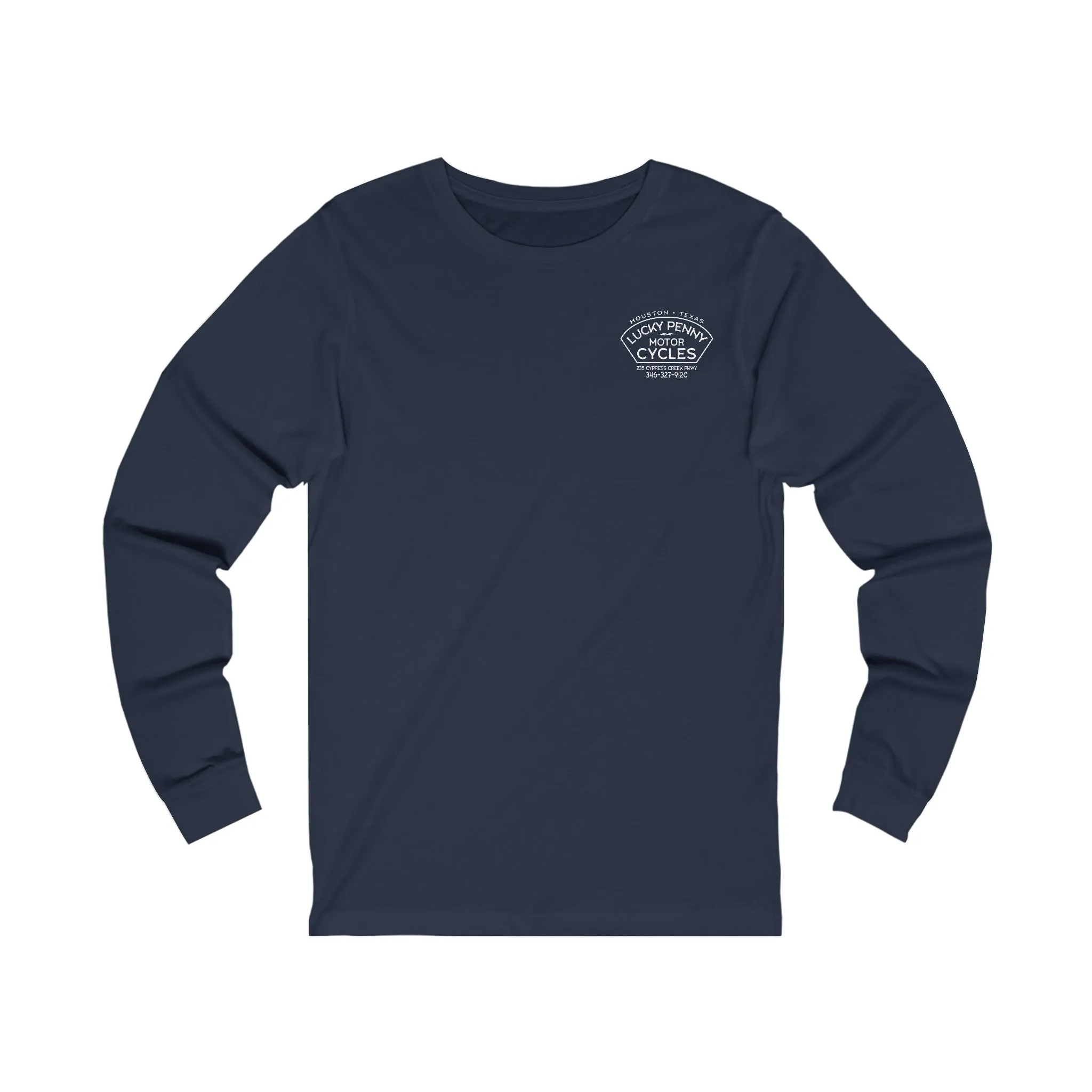 Lucky Penny Cycles Houston St. Patrick's Day Long Sleeve Tee