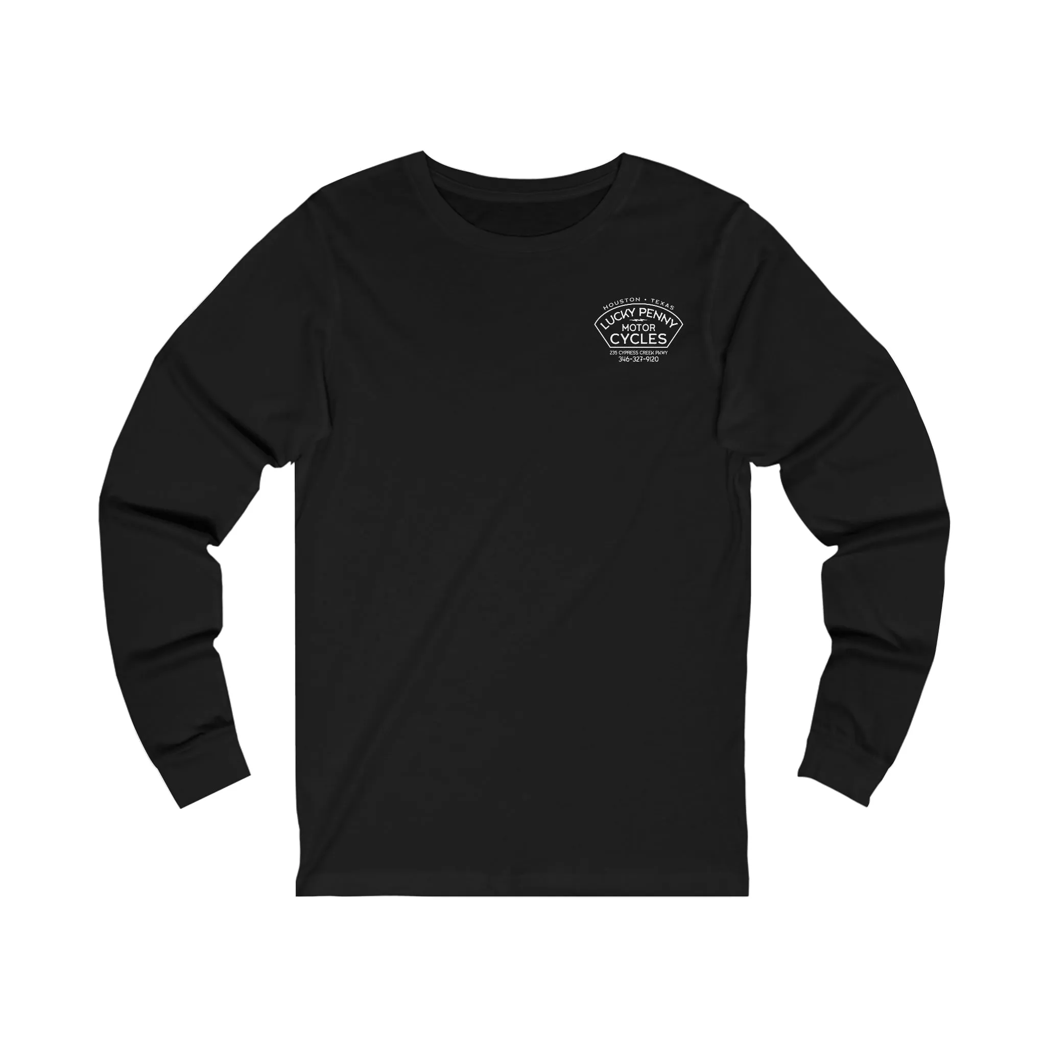 Lucky Penny Cycles Houston St. Patrick's Day Long Sleeve Tee