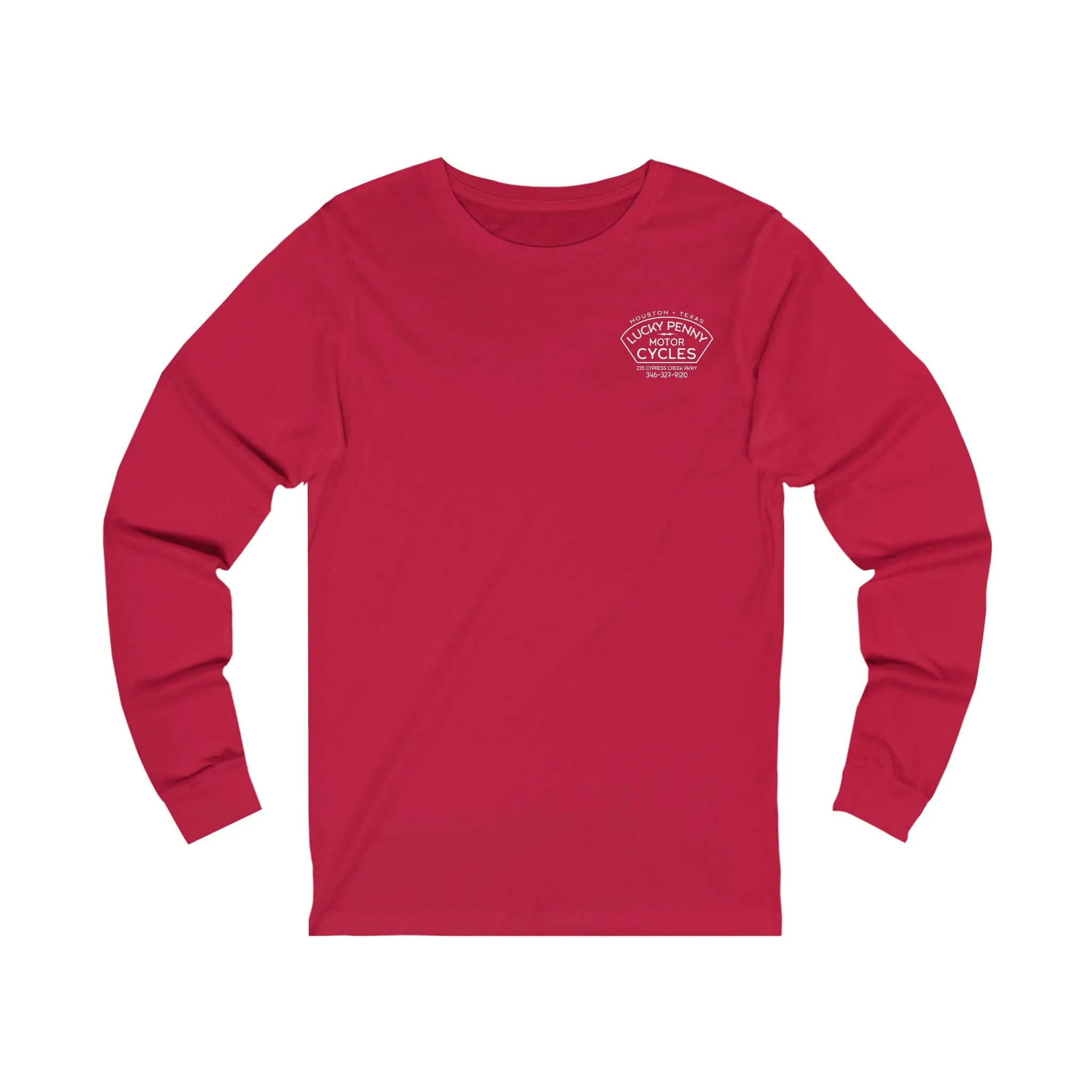 Lucky Penny Cycles Houston St. Patrick's Day Long Sleeve Tee