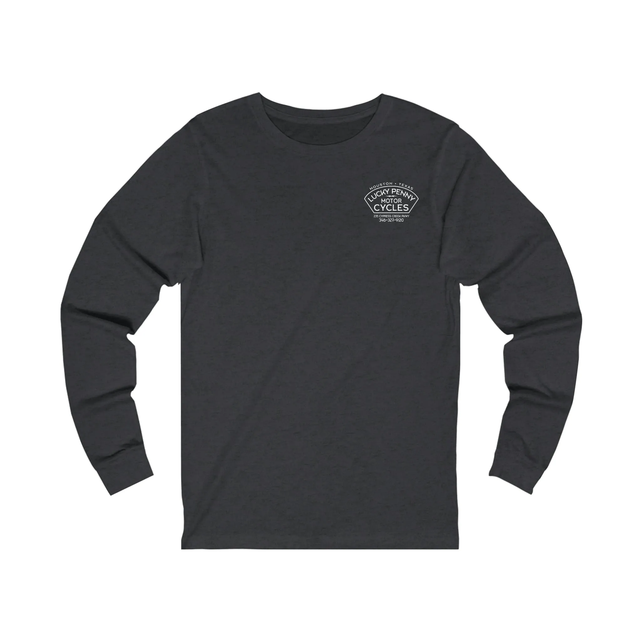Lucky Penny Cycles Houston St. Patrick's Day Long Sleeve Tee