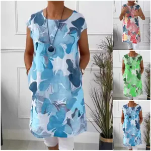 Lumi | Elegant Round Neck Dress