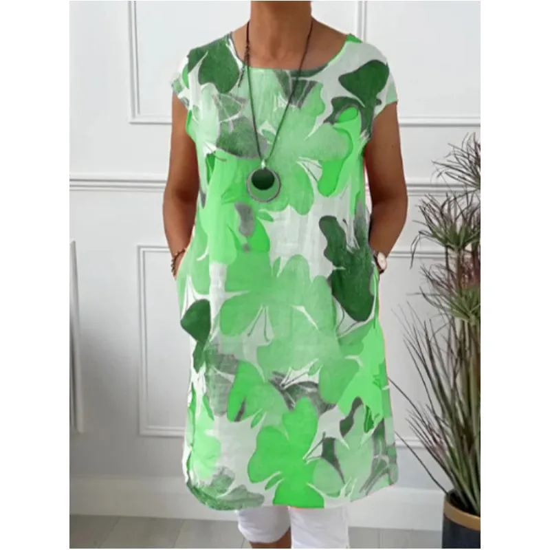 Lumi | Elegant Round Neck Dress