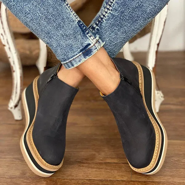 Luxe Bella™ | Women's Leather Ankle Boots | Genuine Leather, Stylish Design & Comfortable Fit