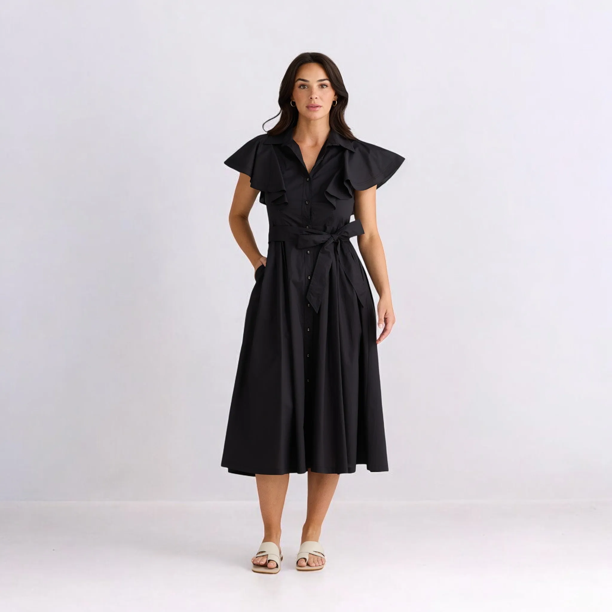 Marigold Dress Black