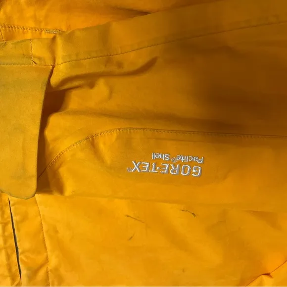 Marmot Paclite Gortex Women's Orange Jacket Size Large